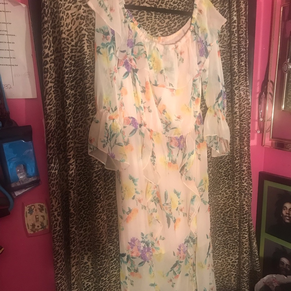 New York & Company Tall Floral  Dress